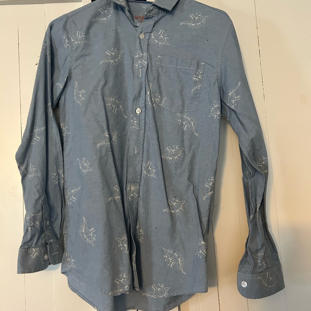 Dinosaur button up